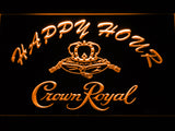 FREE Crown Royal Happy Hour LED Sign - Orange - TheLedHeroes