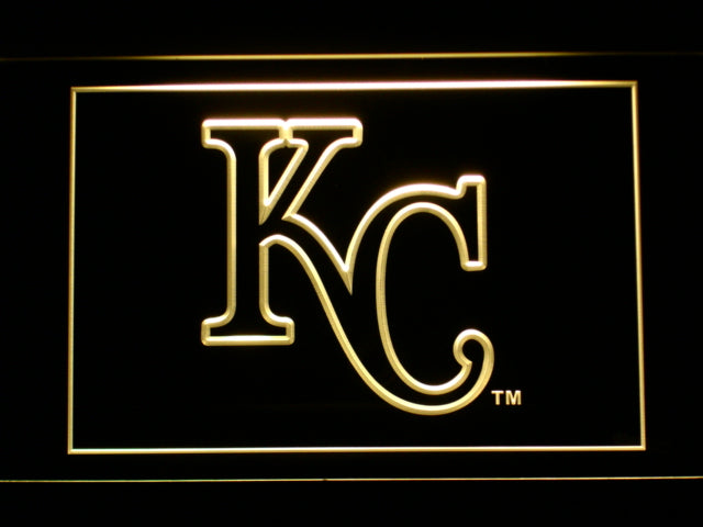 FREE Kansas City Royals (4) LED Sign - Yellow - TheLedHeroes