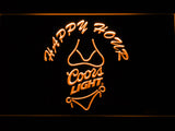FREE Coors Light Bikini Happy Hour LED Sign - Orange - TheLedHeroes