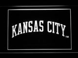 Kansas City Royals (5) LED Neon Sign USB - White - TheLedHeroes