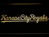 Kansas City Royals (6) LED Neon Sign USB - Yellow - TheLedHeroes