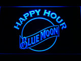 FREE Blue Moon Happy Hour LED Sign - Blue - TheLedHeroes