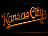 Kansas City Royals (7) LED Neon Sign USB - Orange - TheLedHeroes