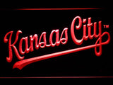 Kansas City Royals (7) LED Neon Sign USB - Red - TheLedHeroes