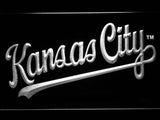 Kansas City Royals (7) LED Neon Sign USB - White - TheLedHeroes