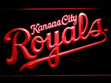 Kansas City Royals (8) LED Neon Sign USB - Red - TheLedHeroes