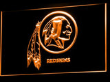 Washington Redskins LED Neon Sign Electrical - Orange - TheLedHeroes