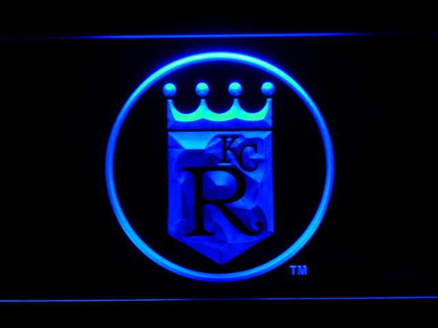 Kansas City Royals (9) LED Neon Sign Electrical - Blue - TheLedHeroes