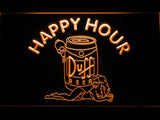Duff Happy Hour (2) LED Neon Sign USB -  - TheLedHeroes