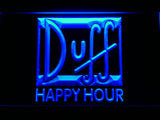 FREE Duff Happy Hour LED Sign - Blue - TheLedHeroes