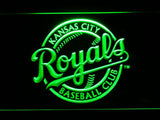 Kansas City Royals (10) LED Neon Sign Electrical - Green - TheLedHeroes