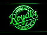 Kansas City Royals (10) LED Neon Sign USB - Green - TheLedHeroes