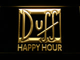 FREE Duff Happy Hour LED Sign - Yellow - TheLedHeroes