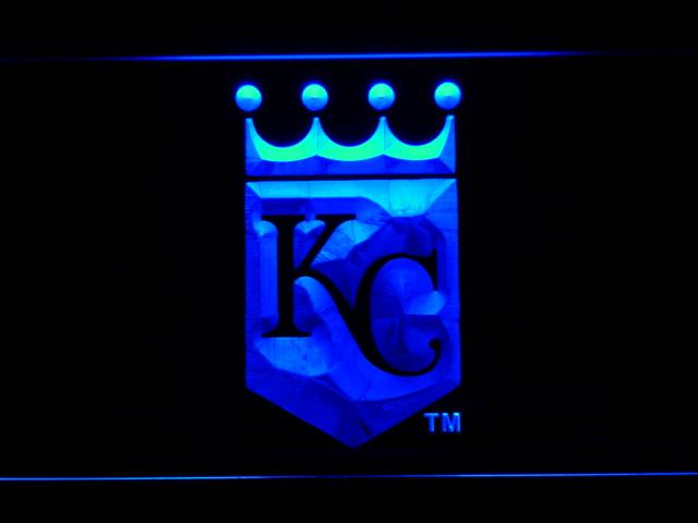 Kansas City Royals (11) LED Neon Sign Electrical - Blue - TheLedHeroes