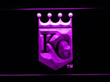 Kansas City Royals (11) LED Neon Sign USB - Purple - TheLedHeroes