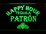Tequila Patron Happy Hour LED Neon Sign USB -  - TheLedHeroes