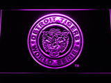 Detroit Tigers World Series LED Neon Sign USB - Purple - TheLedHeroes