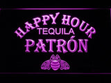 Tequila Patron Happy Hour LED Neon Sign Electrical -  - TheLedHeroes