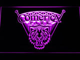 Detroit Tigers Comerica Park LED Neon Sign Electrical - Purple - TheLedHeroes