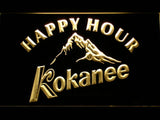 Kokannee Happy Hour LED Neon Sign Electrical - Yellow - TheLedHeroes
