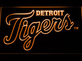 Detroit Tigers (5) LED Neon Sign USB - Orange - TheLedHeroes