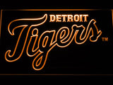 Detroit Tigers (5) LED Neon Sign Electrical - Orange - TheLedHeroes