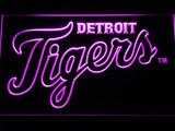 Detroit Tigers (5) LED Neon Sign Electrical - Purple - TheLedHeroes