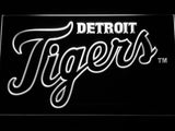 Detroit Tigers (5) LED Neon Sign USB - White - TheLedHeroes