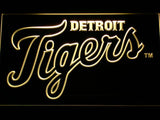 Detroit Tigers (5) LED Neon Sign Electrical - Yellow - TheLedHeroes