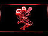 Detroit Tigers (6) LED Neon Sign USB - Red - TheLedHeroes