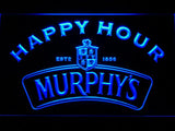 Murphy's Happy Hour LED Neon Sign USB - Blue - TheLedHeroes