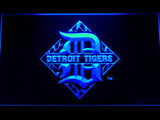 Detroit Tigers (7) LED Neon Sign USB - Blue - TheLedHeroes