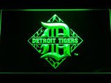 Detroit Tigers (7) LED Neon Sign Electrical - Green - TheLedHeroes