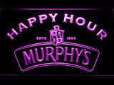 Murphy's Happy Hour LED Neon Sign Electrical - Purple - TheLedHeroes