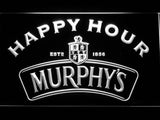 Murphy's Happy Hour LED Neon Sign Electrical - White - TheLedHeroes