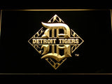 Detroit Tigers (7) LED Neon Sign Electrical - Yellow - TheLedHeroes