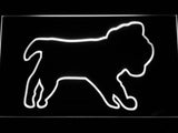 Detroit Tigers (8) LED Neon Sign USB - White - TheLedHeroes