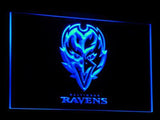 Baltimore Ravens LED Neon Sign USB - Blue - TheLedHeroes