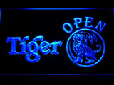 Tiger Open LED Neon Sign Electrical - Blue - TheLedHeroes