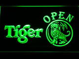 Tiger Open LED Neon Sign USB - Green - TheLedHeroes