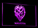 Baltimore Ravens LED Neon Sign Electrical - Purple - TheLedHeroes