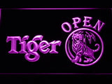 FREE Tiger Open LED Sign - Purple - TheLedHeroes