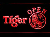 Tiger Open LED Neon Sign Electrical - Red - TheLedHeroes