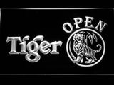 Tiger Open LED Neon Sign USB - White - TheLedHeroes