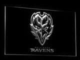 Baltimore Ravens LED Sign - White - TheLedHeroes
