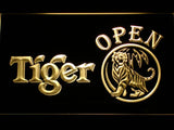 Tiger Open LED Neon Sign Electrical - Yellow - TheLedHeroes