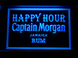 FREE Captain Morgan Jamaica Rum Happy Hour LED Sign - Blue - TheLedHeroes