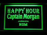 FREE Captain Morgan Jamaica Rum Happy Hour LED Sign - Green - TheLedHeroes