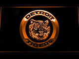 Detroit Tigers (12) LED Neon Sign USB - Orange - TheLedHeroes