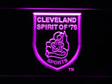 FREE Cleveland Indians Spirit of 76' LED Sign - Purple - TheLedHeroes